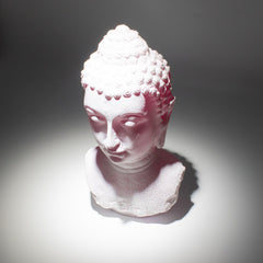Buddha Bust Lamp Cherry Crackle - Oval stand product image 5