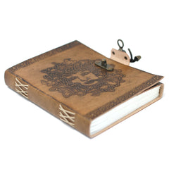 Leather Greenman Notebook (6x8") product image 3