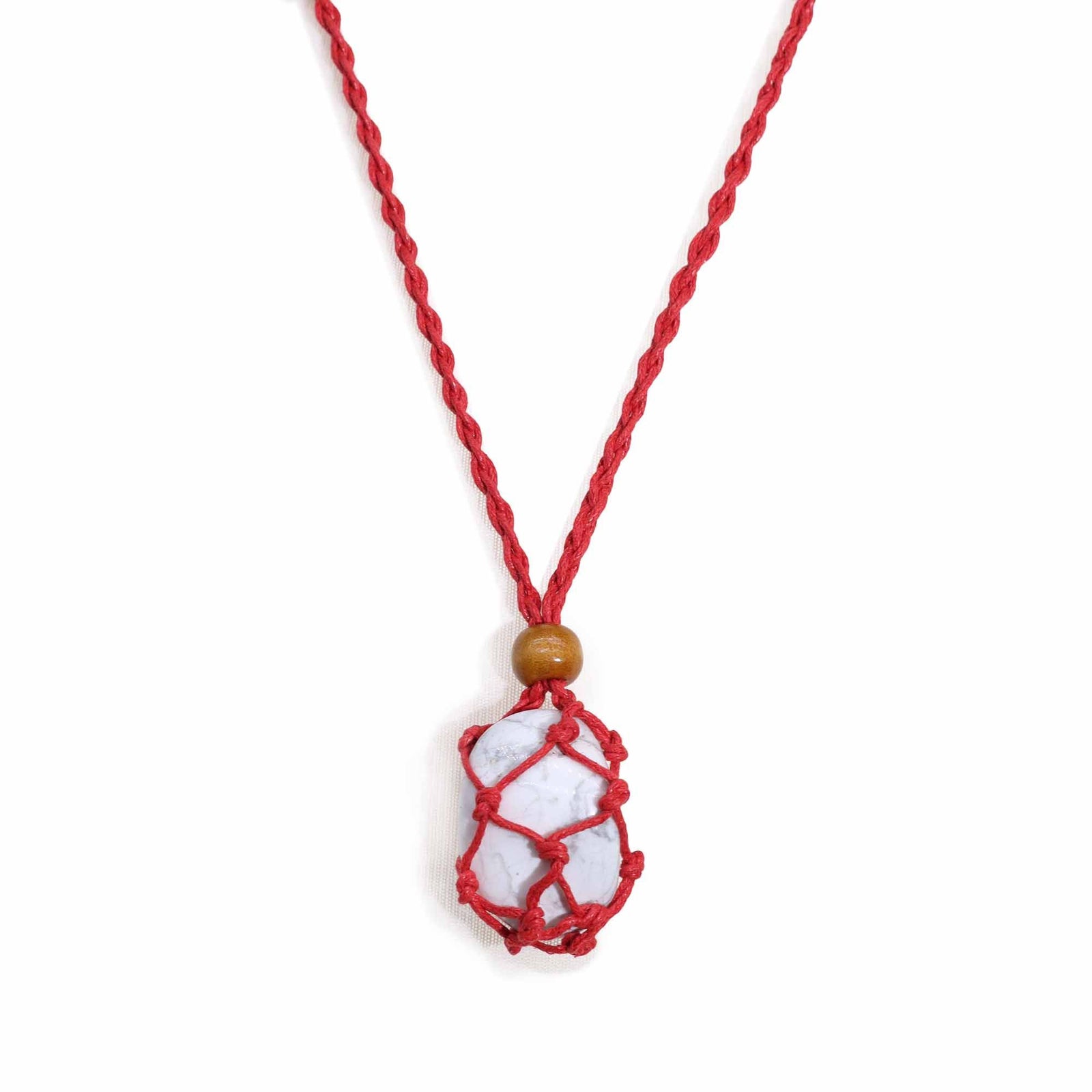 Gemstone Necklace Cord - Red product image