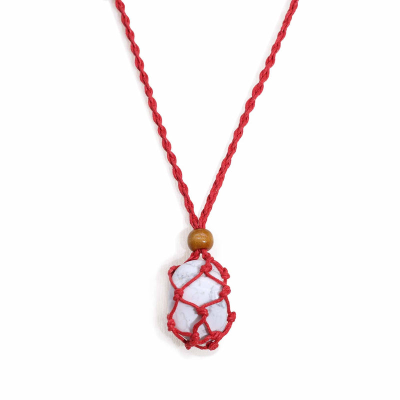 Gemstone Necklace Cord - Red product image