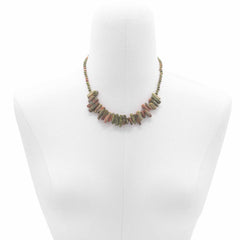 Longstone Gem Necklace - Unakite product image 4
