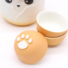 Panda Teapot Set & Three Cups - Orange product image 5