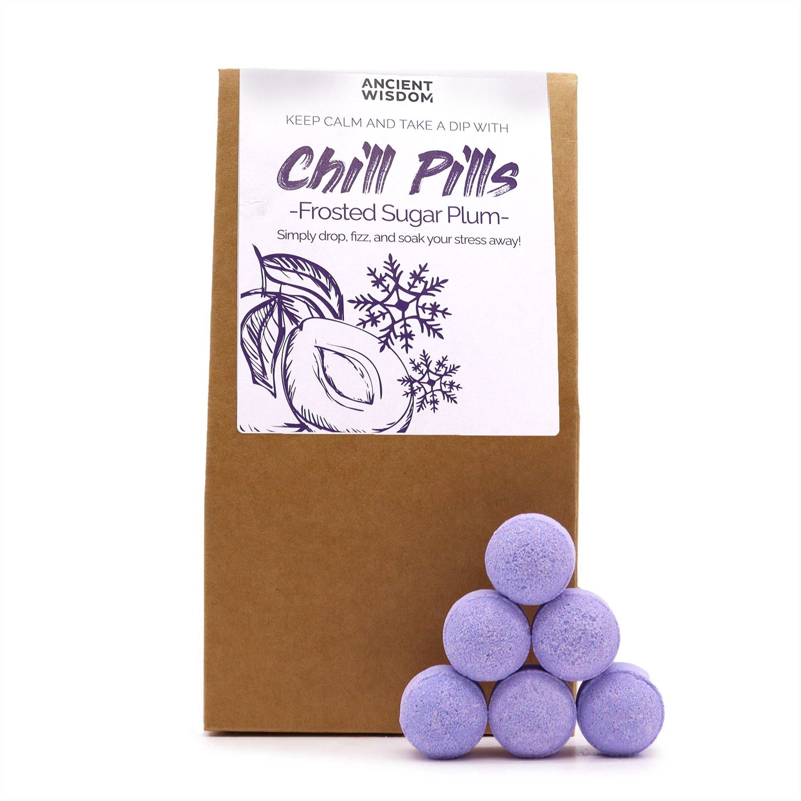 Chill Pills Gift Pack 350g - Frosted Sugar Plum product image