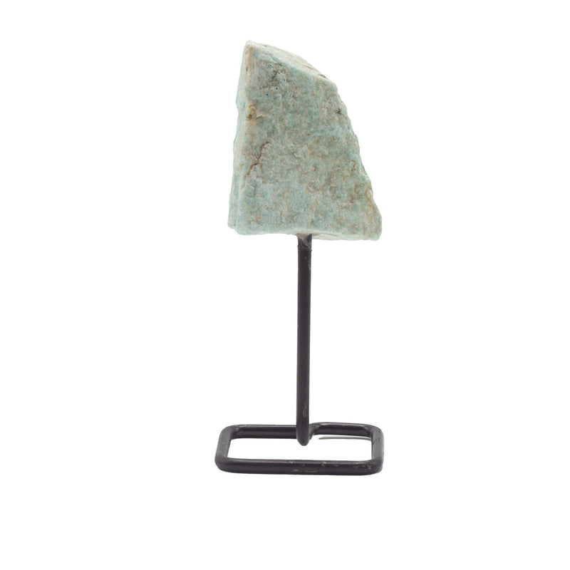 Mineral Specimen on Metal Stand - Amazonite product image