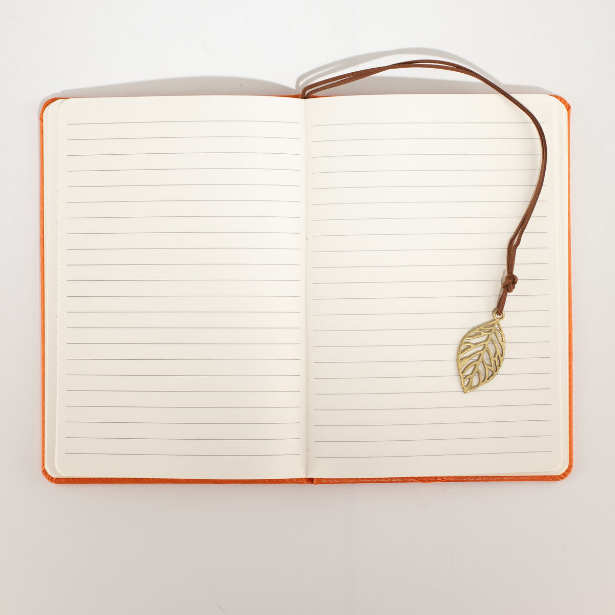 A5 Intention Note Book - LCD Wipe Screen - Orange Leather Effect - 80 Leafs - product image 6