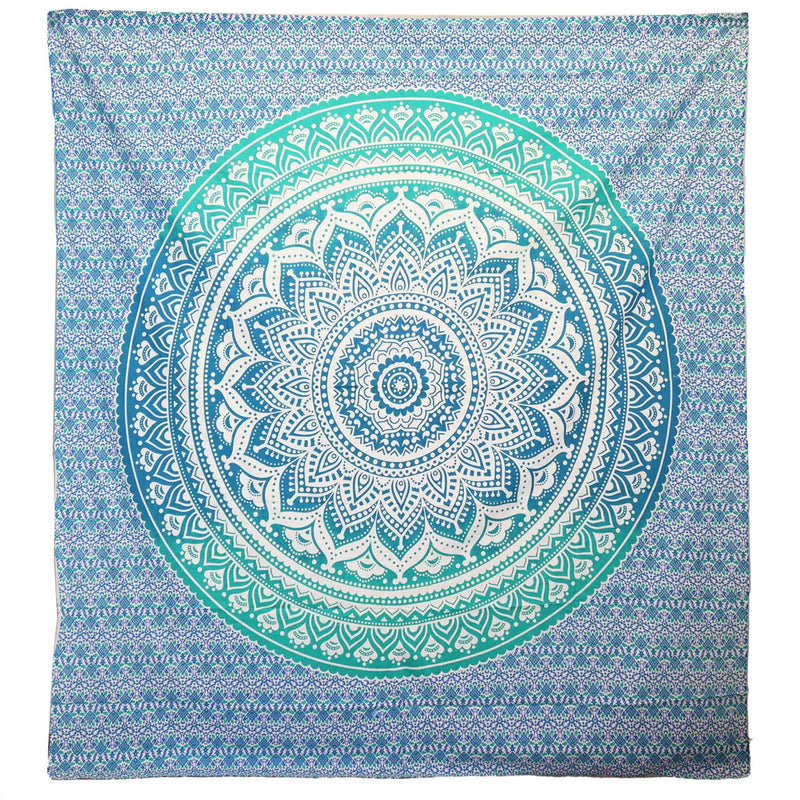 Wall Hanging / Beach Spread - Umrao Mandala - Green product image