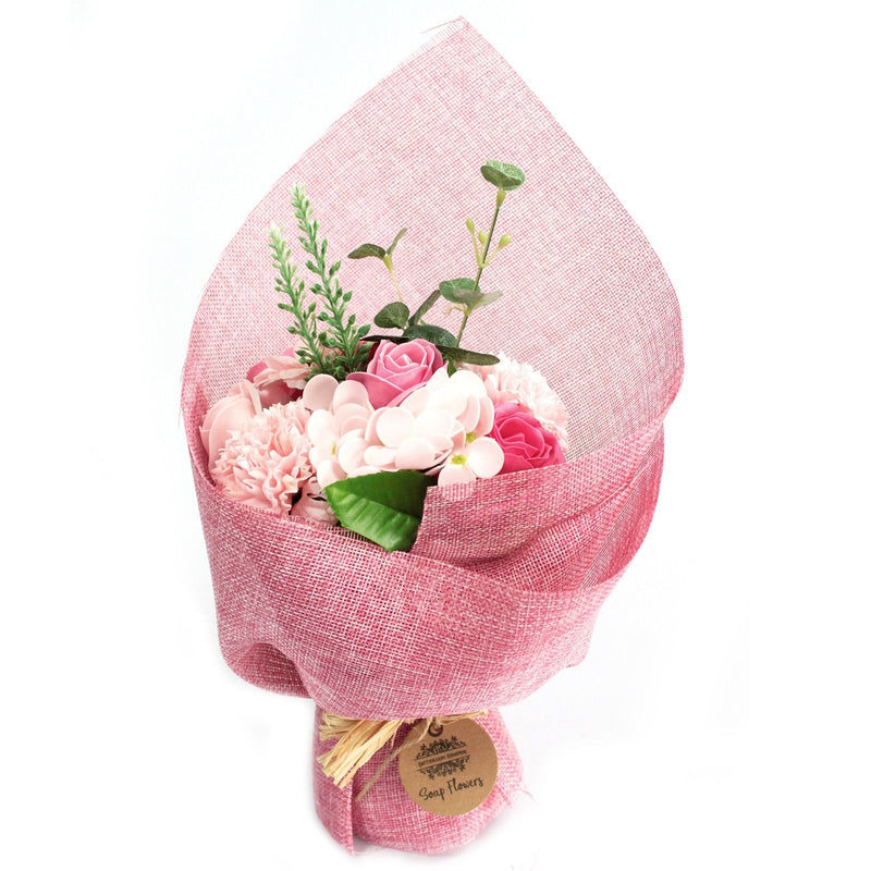 Standing Soap Flower Bouquet - Pink product image