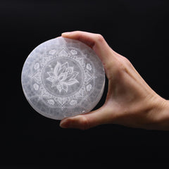Medium Charging Plate 10cm - Lotus Mandala product image 2