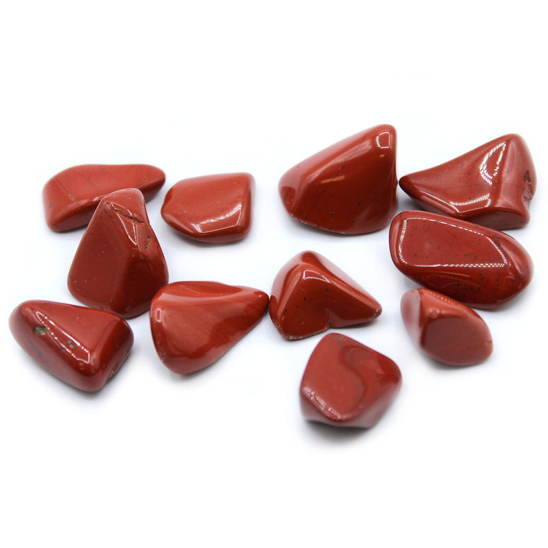 L Tumble Stones - Jasper - Red product image