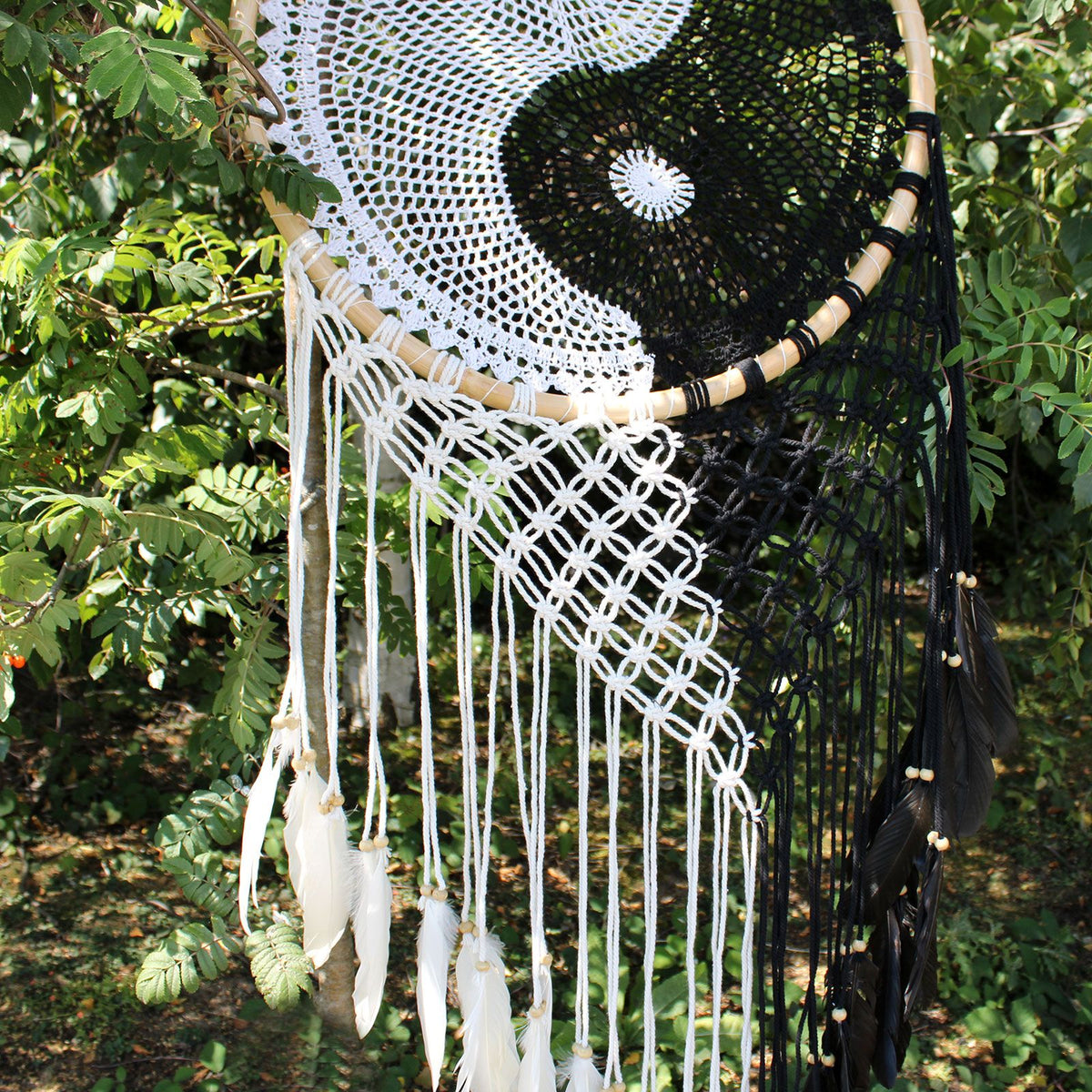 Bali Dream Catchers - Extra Large Ying Yang D: 50cm product image 6