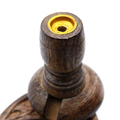 Sm Mango Wood Backflow Burner - Brass Buddha product image 7