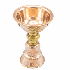 Copper Ritual Goblet with Tree of Life 10x15cm product image 3