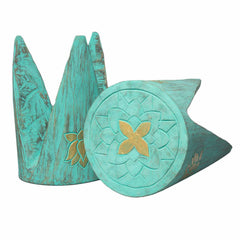 Interlocking Table/Stool set of 2 - Lrg Turquoise product image 2