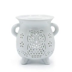 Caildren Oil Burner - Owl - White product image 2