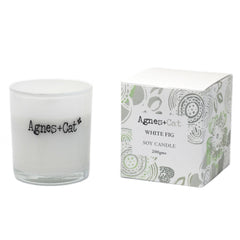 Agnes + Cat Votive Candle - White Fig product image 5