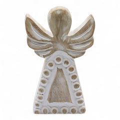 Mango Wood Angel - Whitewash product image