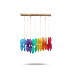 Rainbow Large Leaf Chime product image 3
