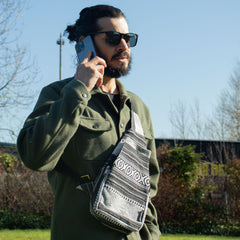 Nomad Sari Jacquard Natural Cross Bag - Urban Caravan product image 5