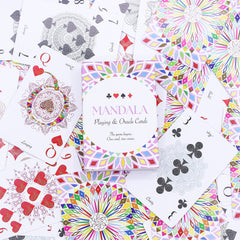 Mandala Playing & Oracle Cards – Kaleidoscope Symmetry product image 5