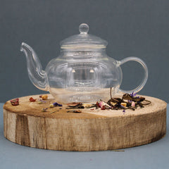 Glass Infuser Teapot - Round Pearl - 400ml product image 3