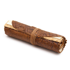 Rolled Leather Travel Notebook - 96 pages - Natural 21x15cm product image