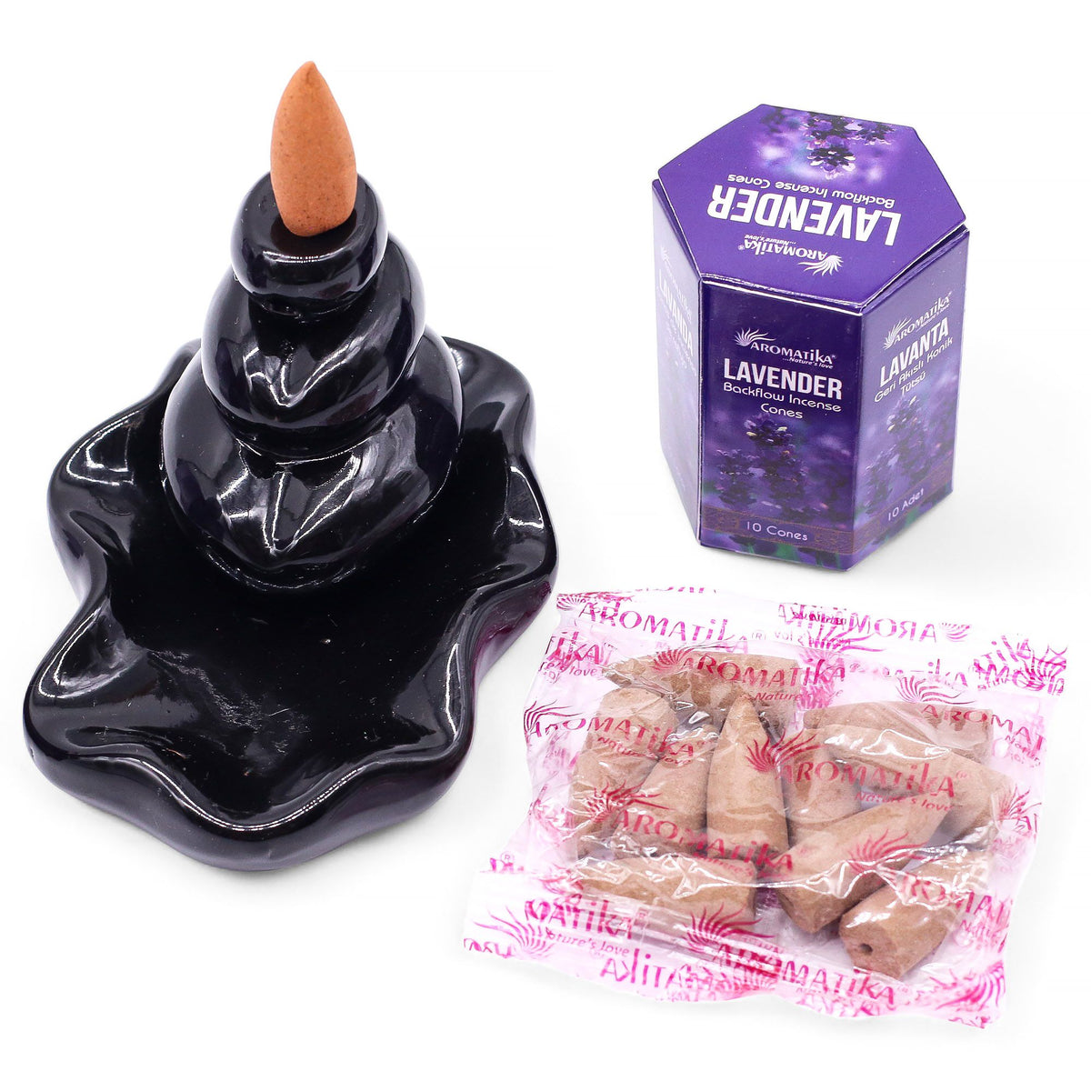 Pack of 10 Masala Backflow Incense - Lavender product image 5