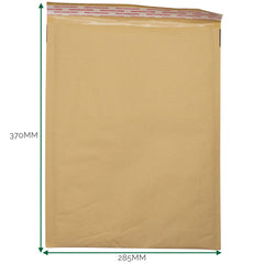 Kraft Padded Bubble Envelope (285x370+40mm) product image 2