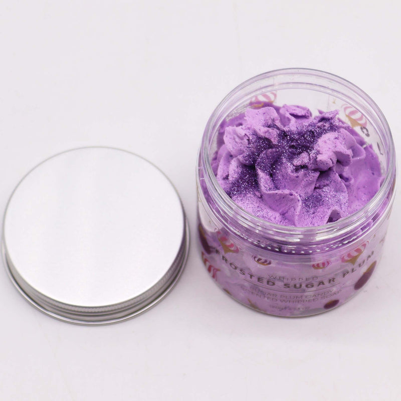 Frosted Sugar Plum Whipped Soap 120g product image