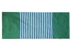 Indian Cotton Rug - 70x170cm - Blue/ Green product image