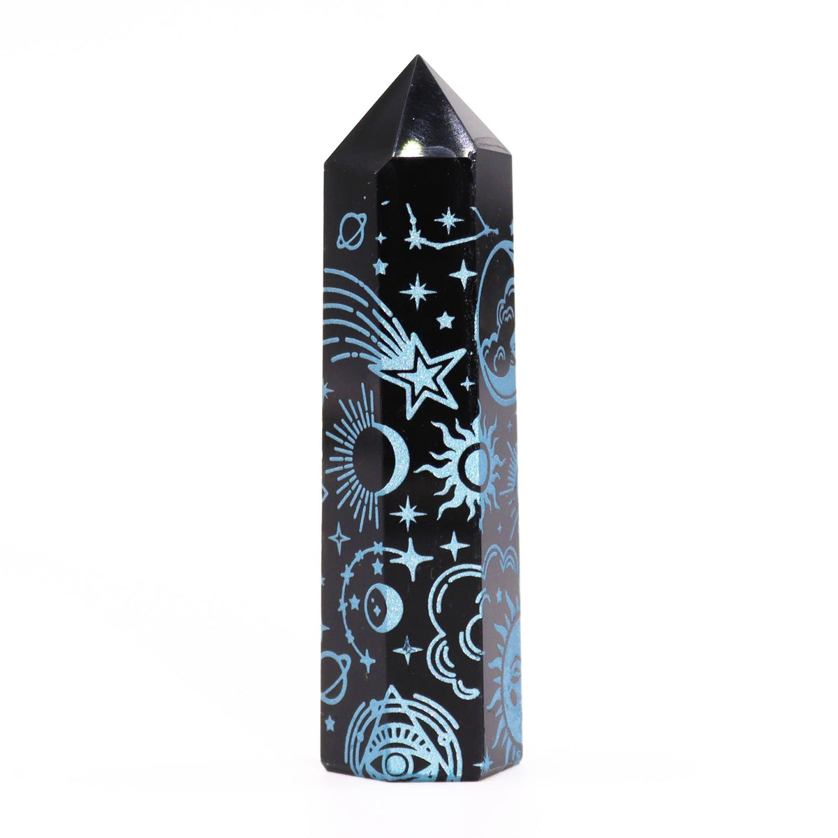 Black Obsidian Point - Mystic Story - Sky Blue - product image 2