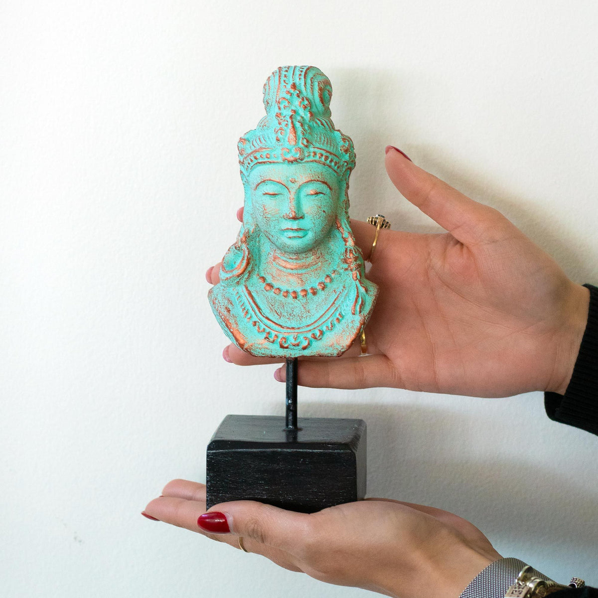 Lucky Java Princess on Stand - Green Copper product image 2