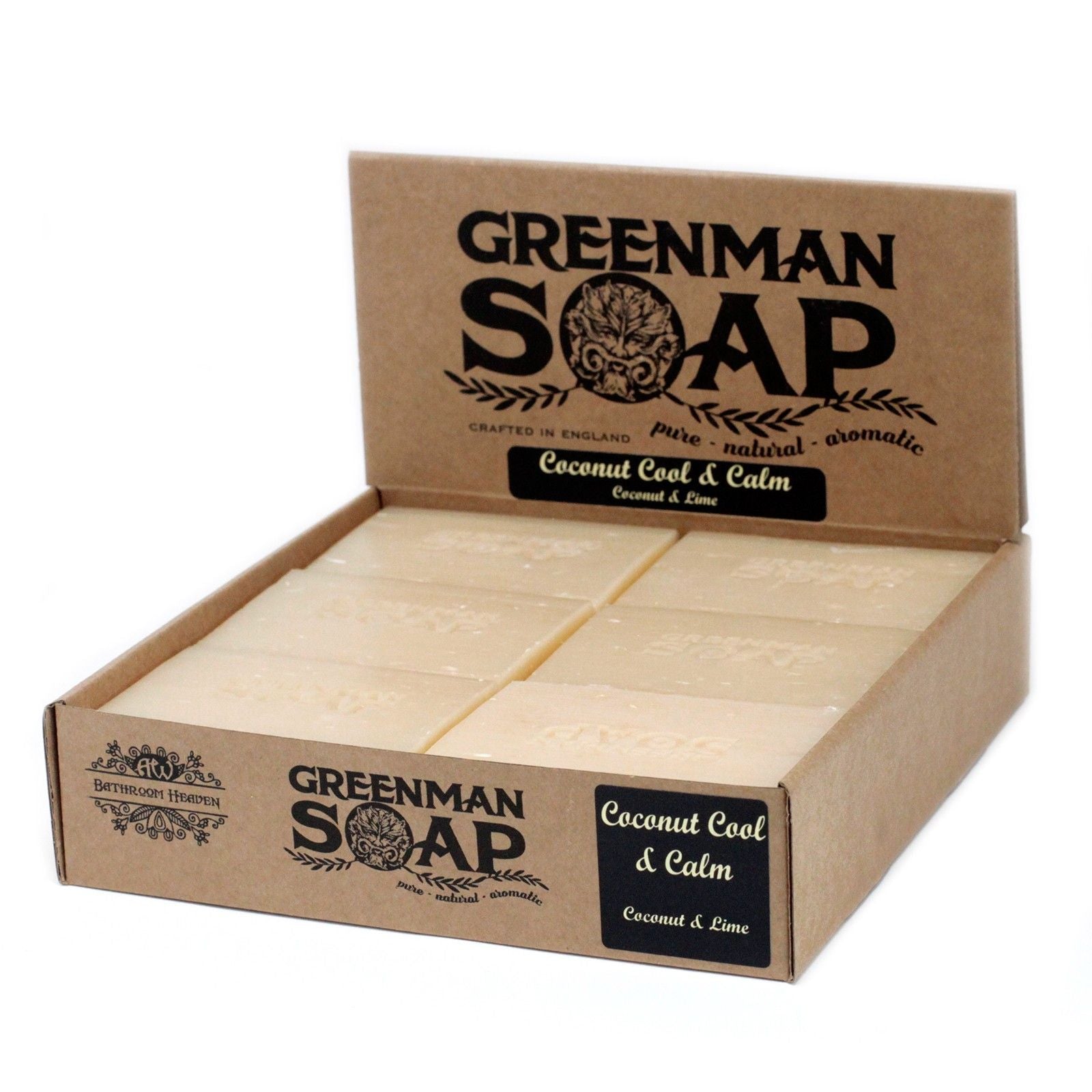 Greenman Soap Slice 100g - Coconut Cool & Calm product image
