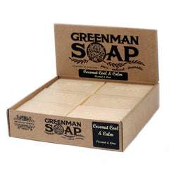 Greenman Soap Slice 100g - Coconut Cool & Calm product image