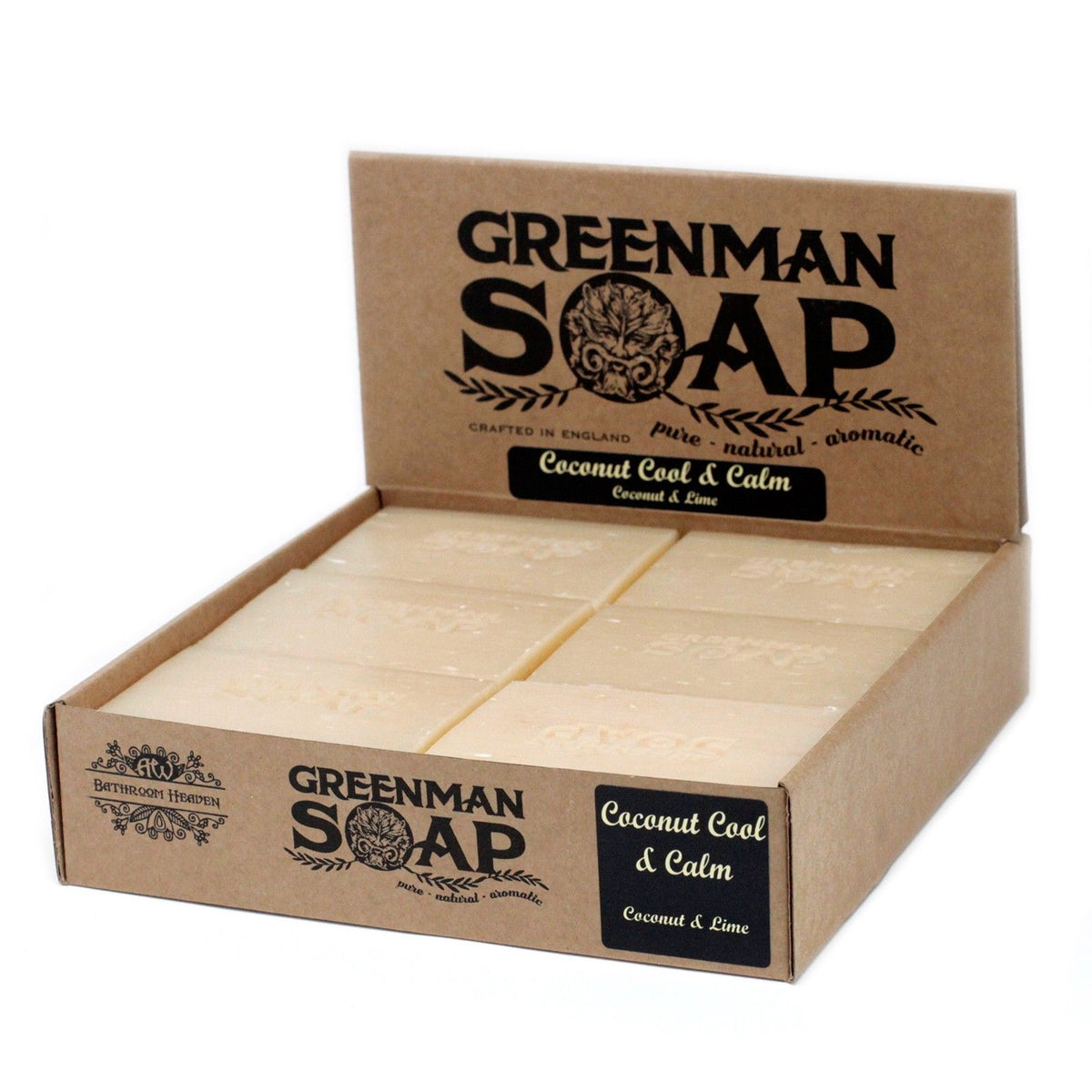 Greenman Soap Slice 100g - Coconut Cool & Calm product image