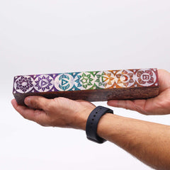 Soapstone Incense Box with Smoke Holes - Chakra product image 2