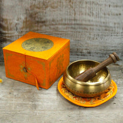 Five Buddha Singing Bowl Set 10cm (min 400gm) product image 3