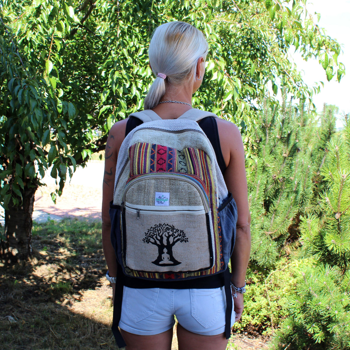 Large Backpack - Bohdi Tree Design - product image 2