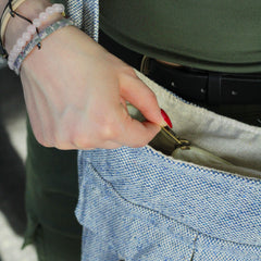 Natural Tones Two Pocket Bags - Comp Denim - Medium product image 4