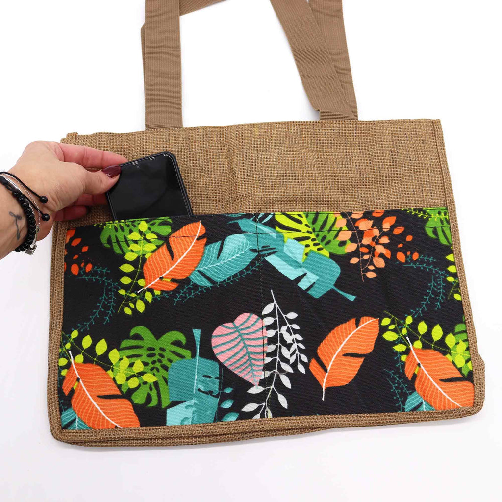 Tropical Market Shopping Bag - (assorted designs) - 40x30x9cm product image 7