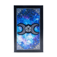 Blue Foil Tarot Card Set - Moon Face - with booklet product image 3