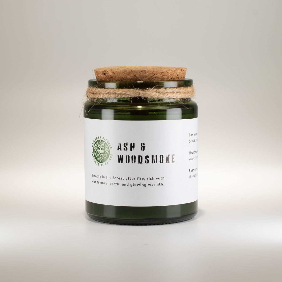 Greenman Woodwick Soy Candle - Ash & Woodsmoke product image 3