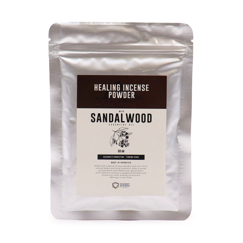 Healing Incense Powder - Sandalwood 50gm product image