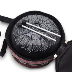 Med Hapi Drum Om Mandala Engraved- 22x15cm product image 4