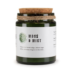 Greenman Woodwick Soy Candle - Moss & Mist product image