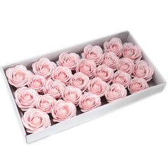 Craft Soap Flowers - Lrg Rose - Pink product image