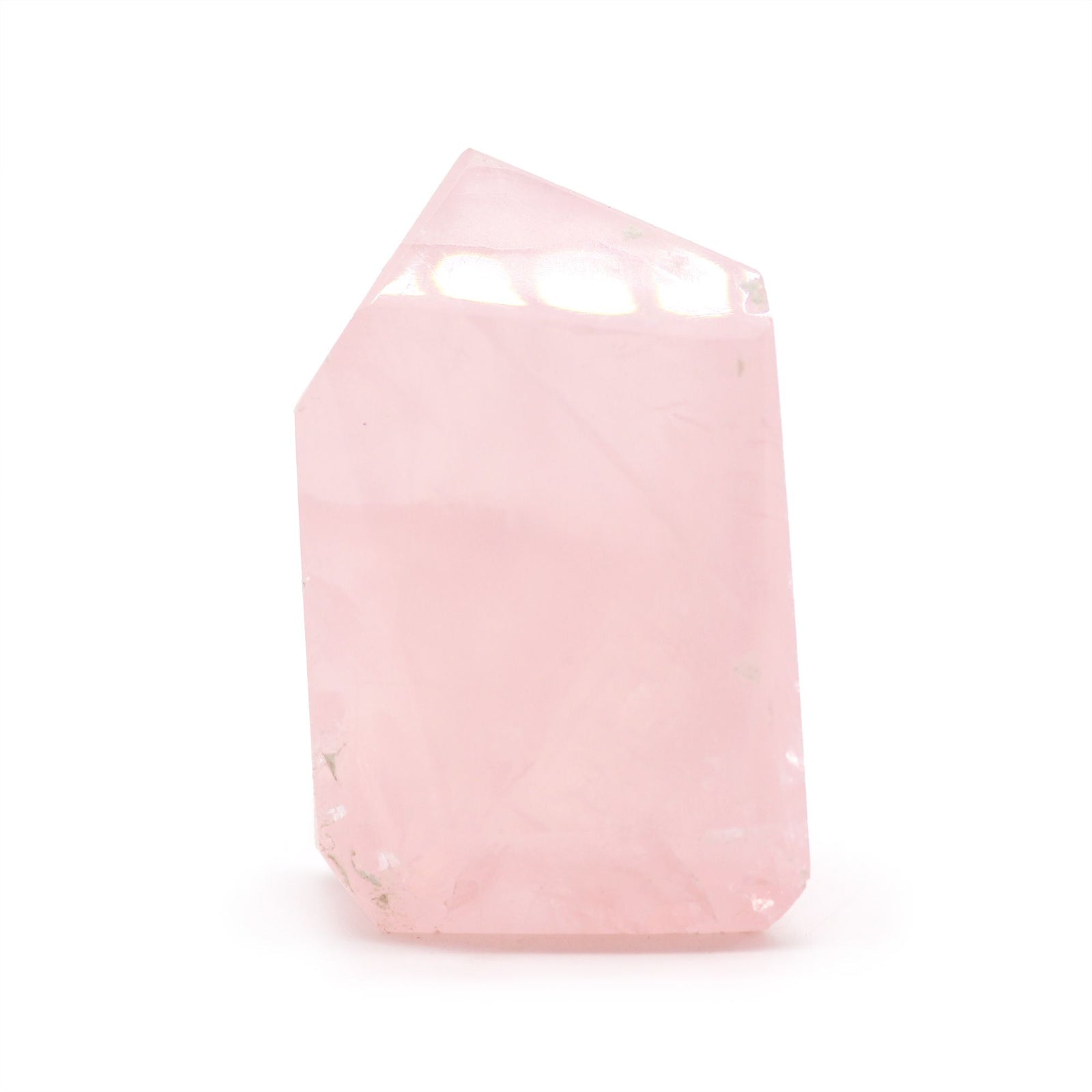 Gemstone Points approx 6cm (0.5KG) - Indian Rose Quartz (approx 8 pieces) product image