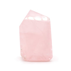 Gemstone Points approx 6cm (0.5KG) - Indian Rose Quartz (approx 8 pieces) product image