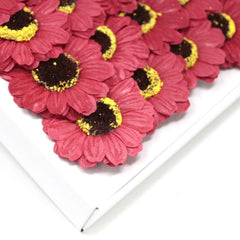 Craft Soap Flowers - Sml Sunflower - Red product image 5