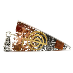 Orgonite Power Pendant - Three Metals Power Point product image