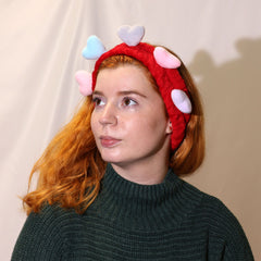 Cute Makeup Headbands - Love & Hearts (assorted) product image